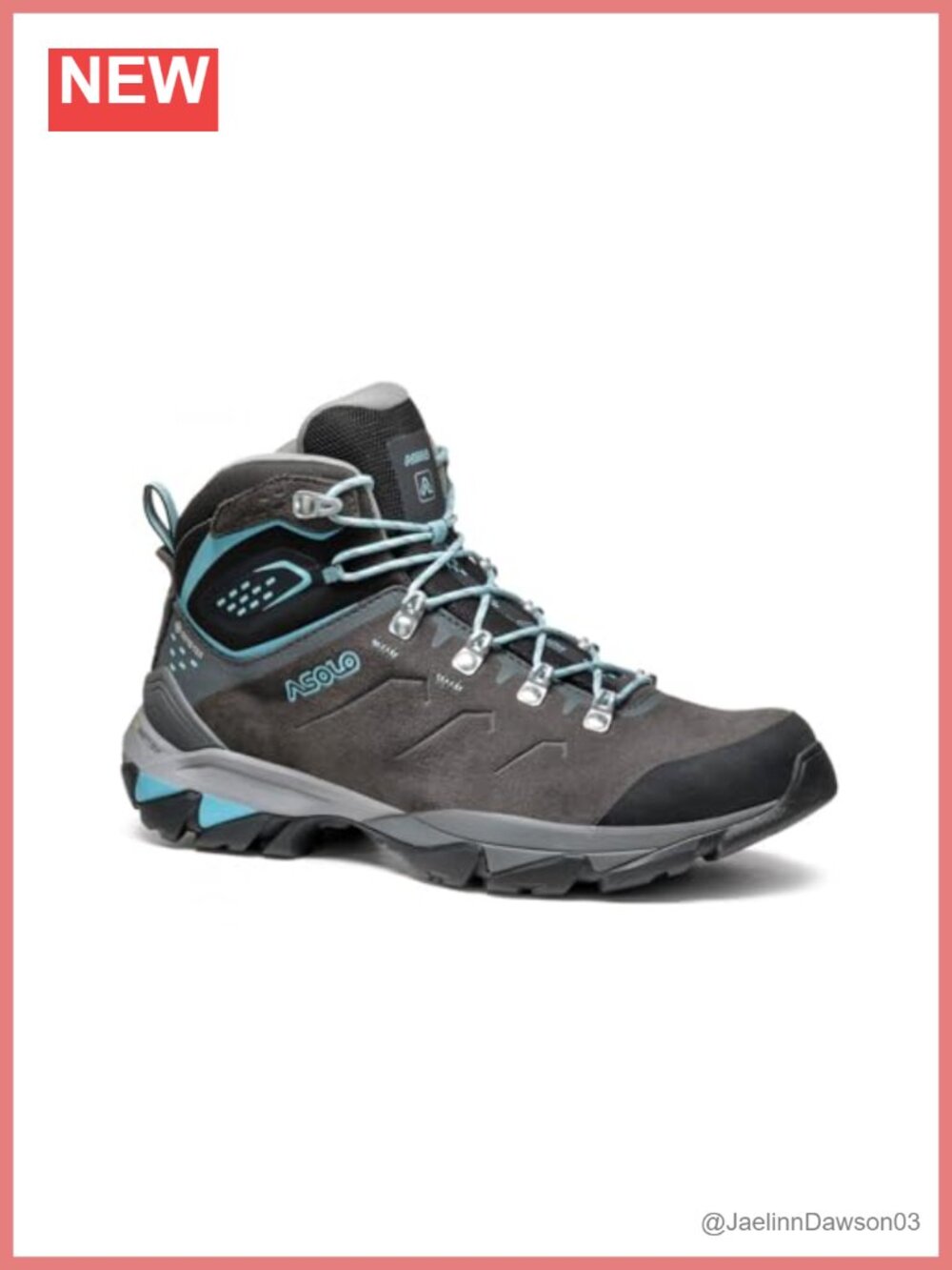 Women's Waterproof Suede Hiking Boots Gore-Tex Ankle Lace-Up